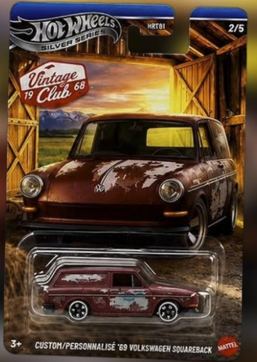 Custom 1969 Volkswagen Squareback, Vintage Club Silver Series 2/5
